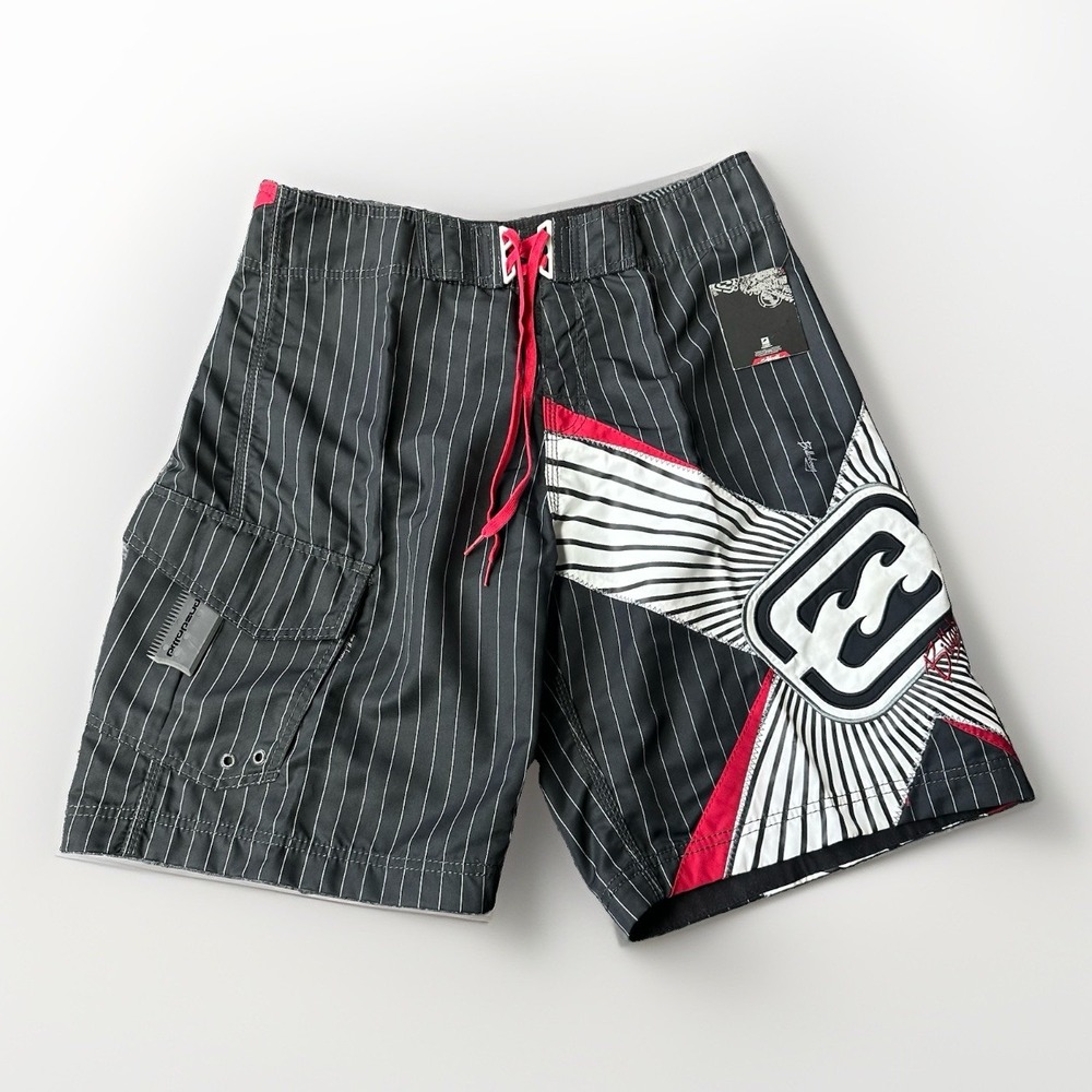 VTG Y2K Surfwear Billabong Shane Dorian Andy Irons Board Shorts Sz 34 DEADSTOCK
